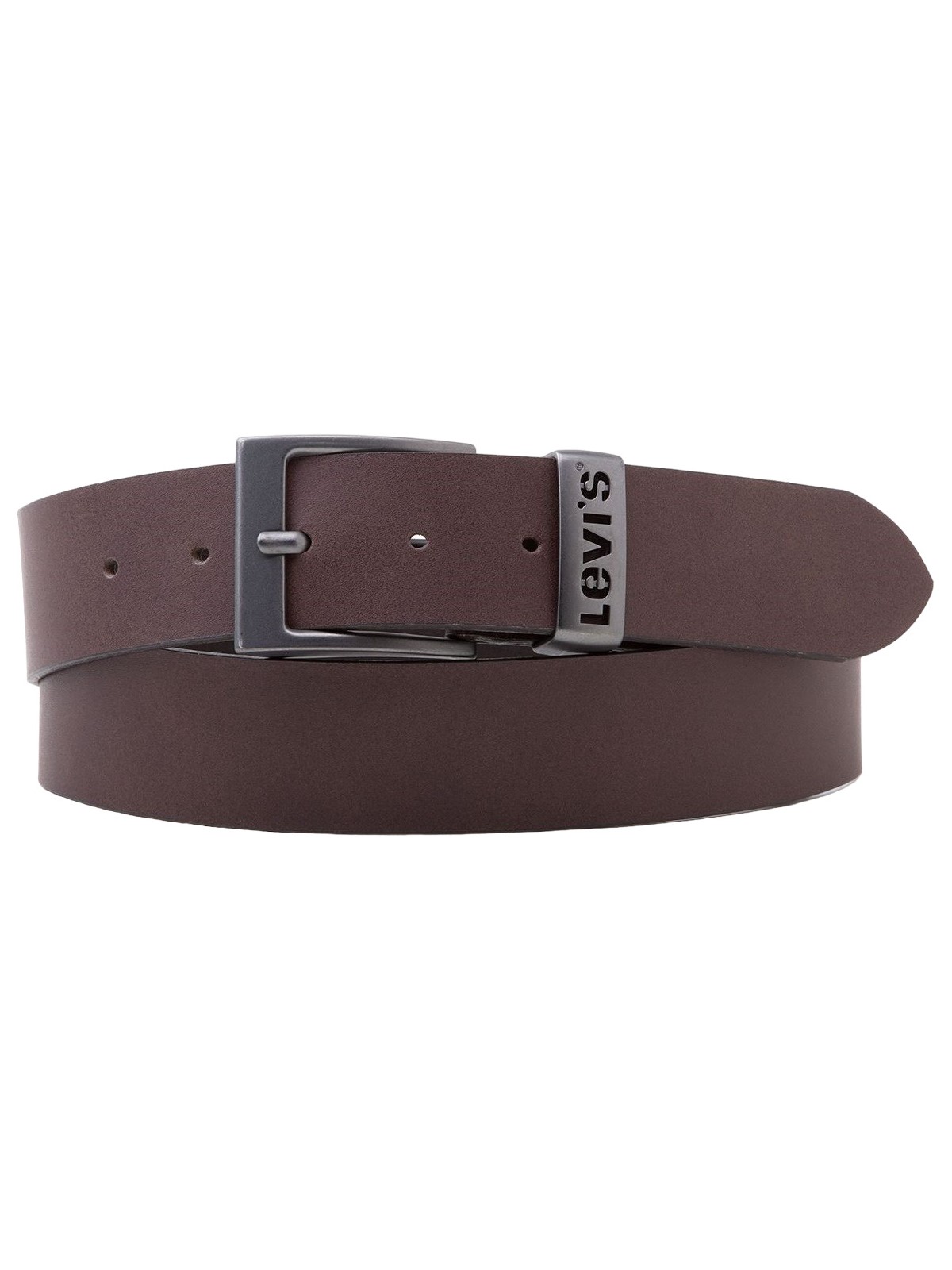 

Ремень мужской Levis Men Ashland Metal Belt, коричневый, Men Ashland Metal Belt