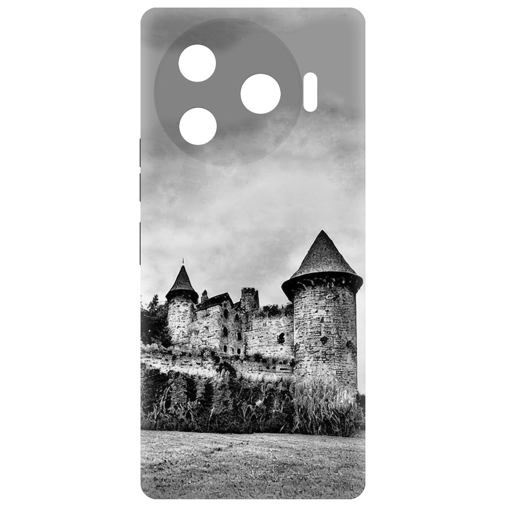 

Чехол-накладка Krutoff Soft Case Старый замок для TECNO Camon 30 Pro 5G черный
