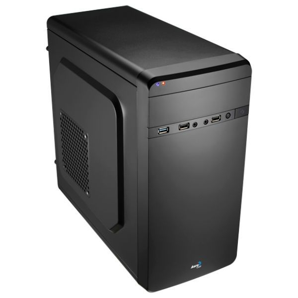 фото Компьютерный корпус aerocool qs-180 без бп black