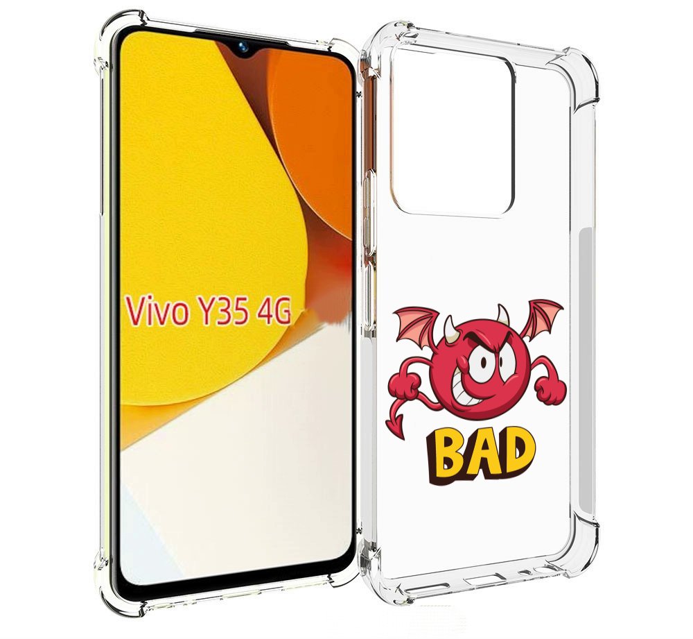 

Чехол MyPads плохой для Vivo Y35 4G 2022 / Vivo Y22, Прозрачный, Tocco