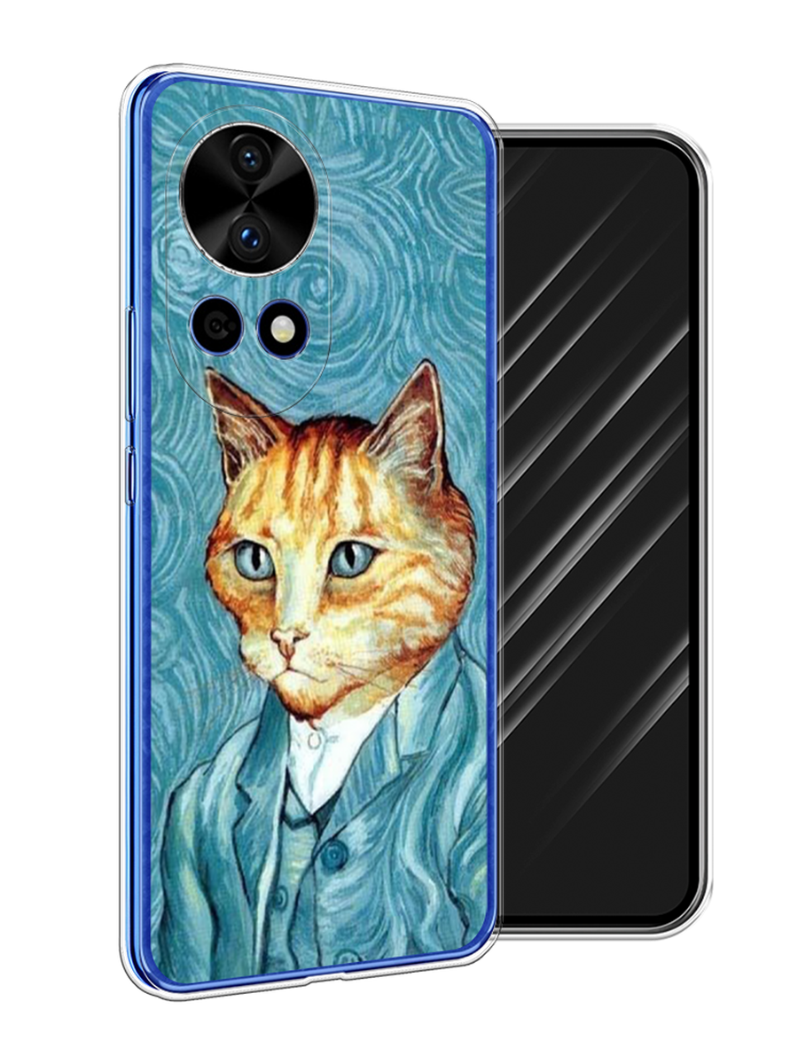 

Чехол Awog на Huawei Nova 12 Pro "Кот Ван Гог", Голубой;коричневый, 6123150-1