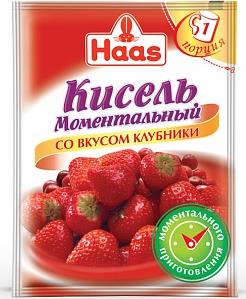 фото Кисель haas моментальный со вкусом клубники