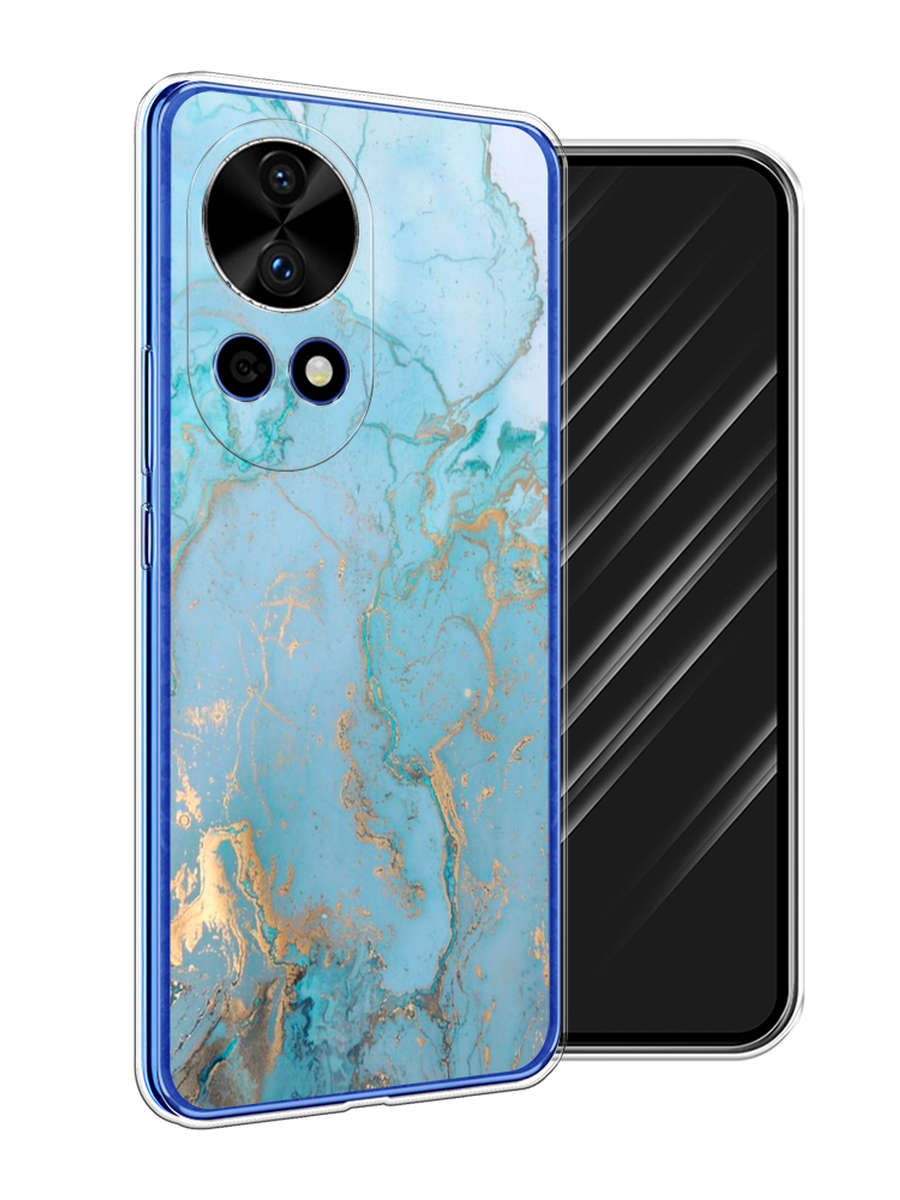 

Чехол Awog на Huawei Nova 12 Pro "Голубой мрамор рисунок", 6123150-1