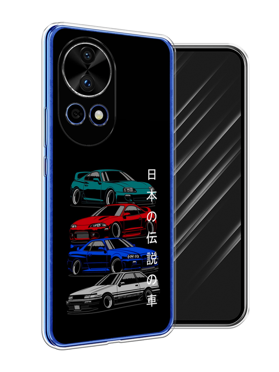 

Чехол Awog на Huawei Nova 12 Pro "JDM Legend cars", Зеленый;красный;синий, 6123150-1