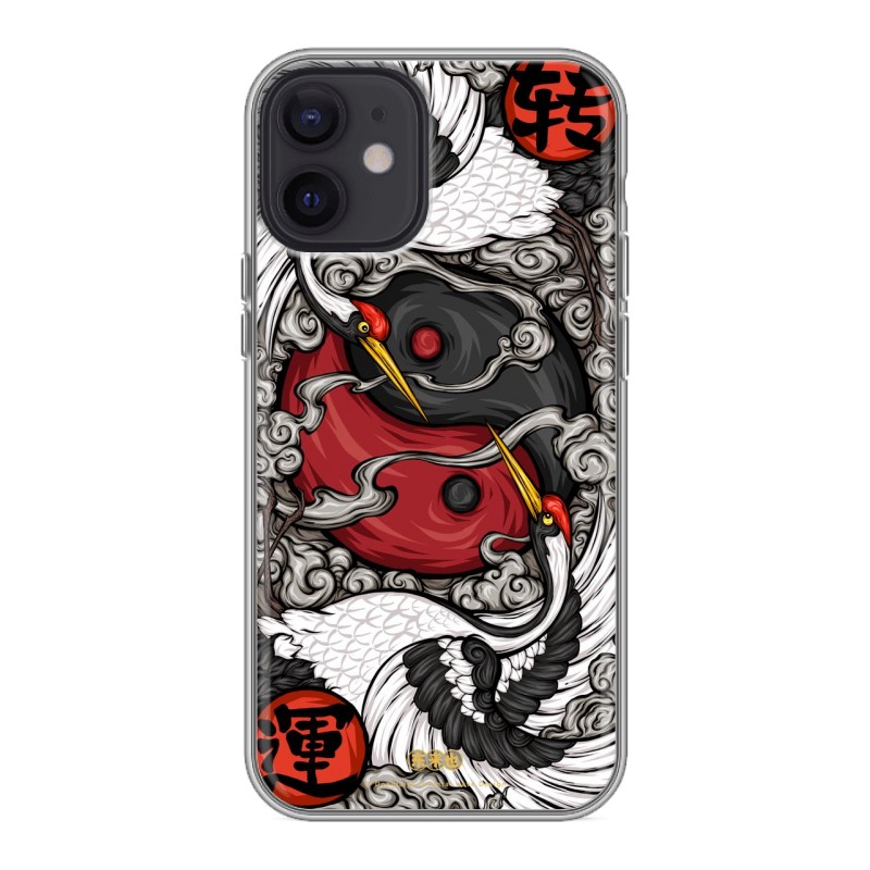 

Чехол для iPhone 12 mini с рисунком и защитой камеры, 76393