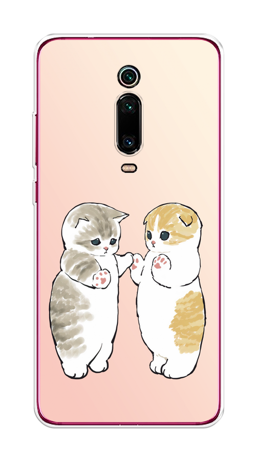 

Чехол на Xiaomi Redmi K20/K20 Pro/Xiaomi Mi 9T/9T Pro "Пухлые котики", Розовый;бежевый;серый, 35750-1