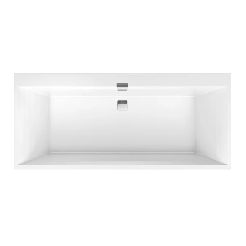 

Квариловая ванна Villeroy&Boch Squaro Edge 12 180x80 UBQ180SQE2DV-01 без гидромассажа, Белый, Squaro