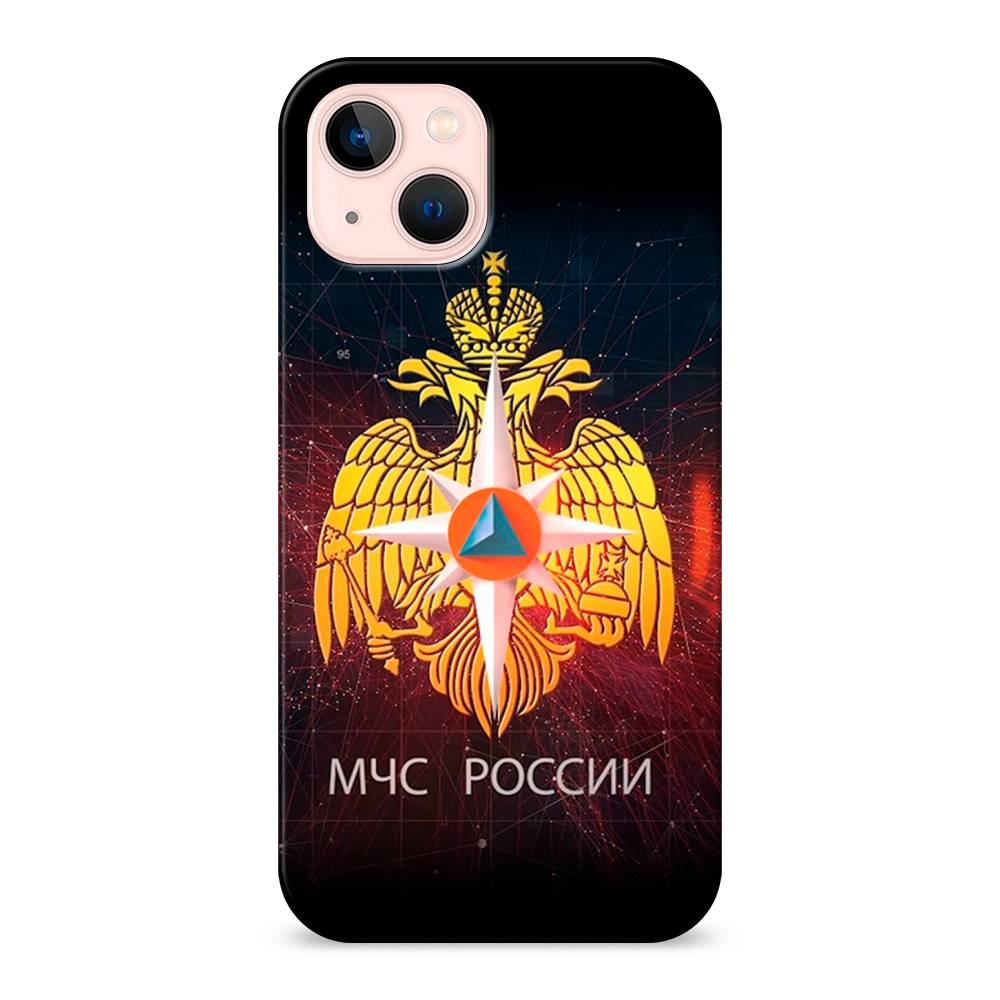 

Пластиковый чехол "МЧС России" на Apple iPhone 13, 14220-4