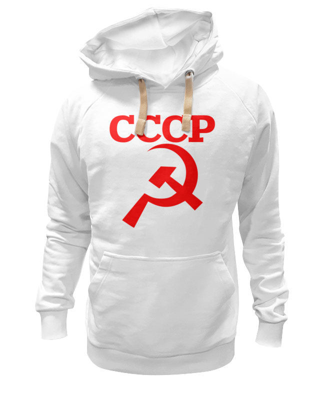 

Худи унисекс Printio Ссср белое 2XL, Белый, Ссср