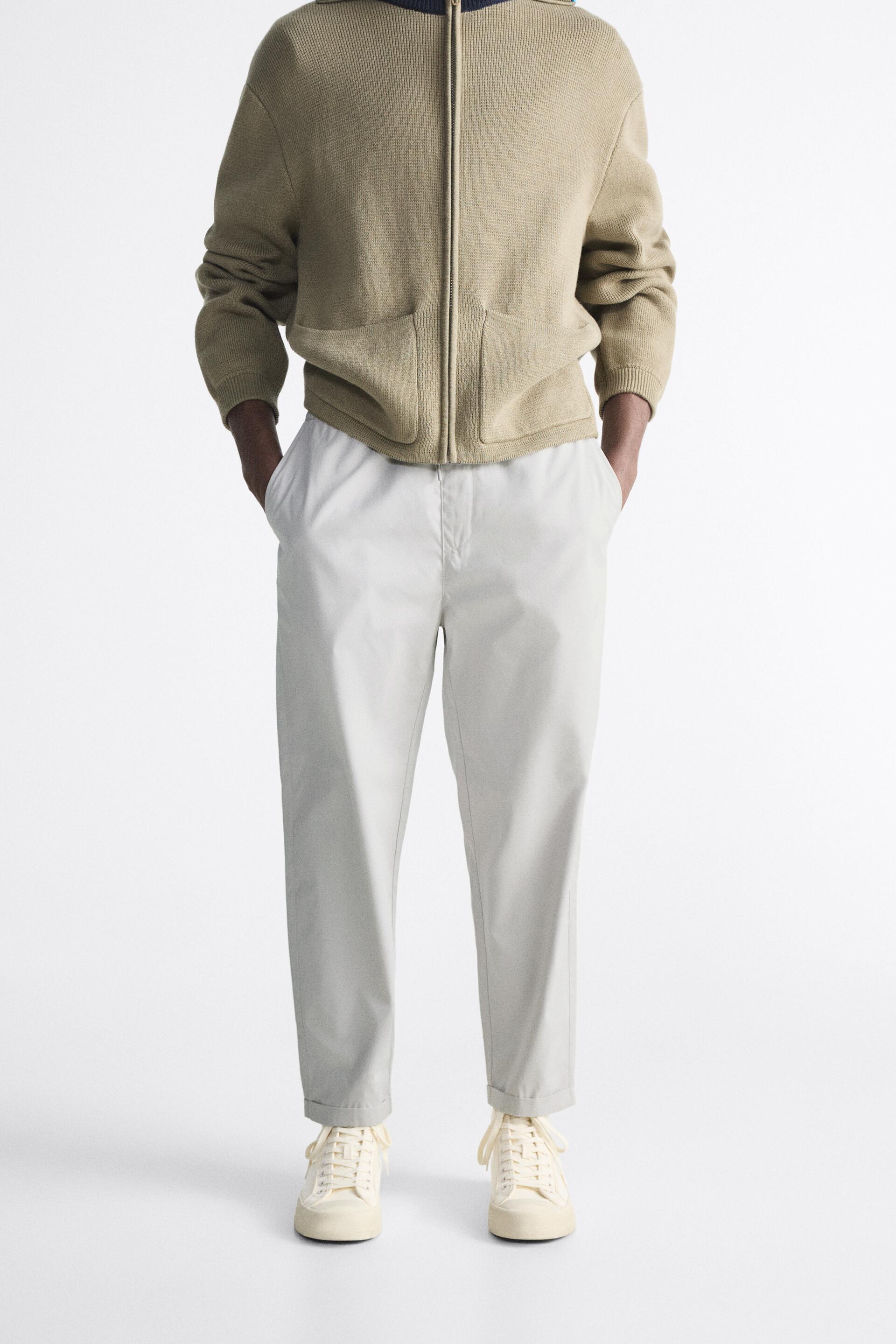 

Брюки мужские ZARA 08574344 серые S (доставка из-за рубежа), Серый, 08574344