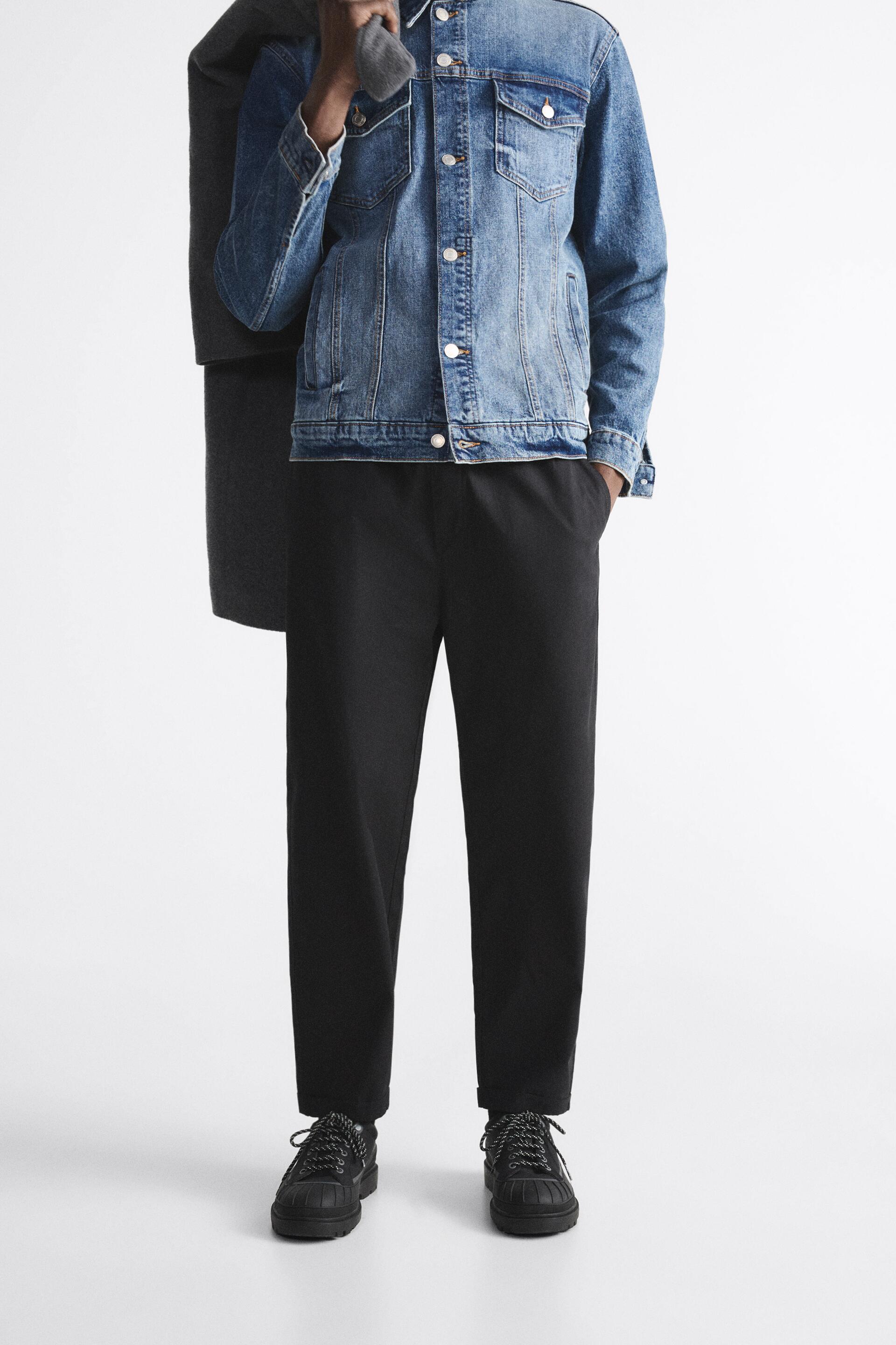 

Брюки мужские ZARA 08574344 черные L (доставка из-за рубежа), 08574344