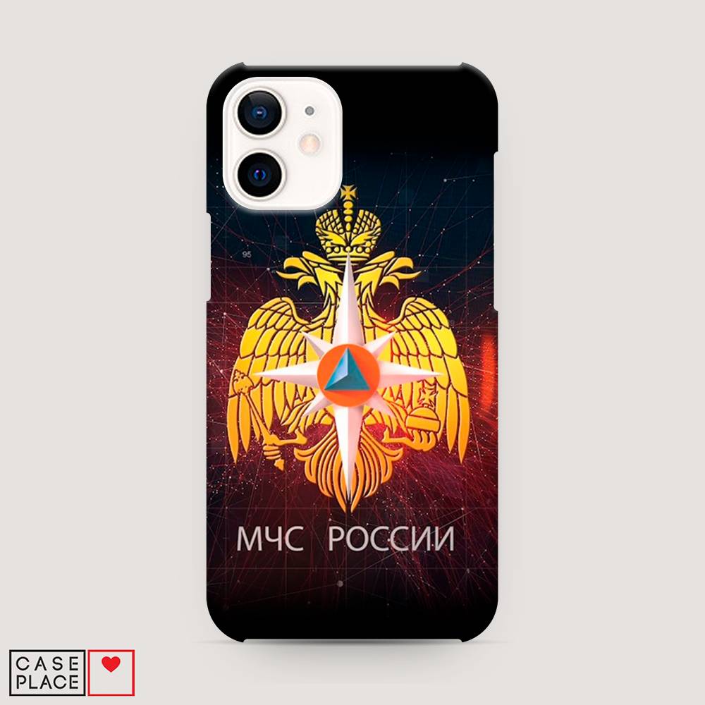 

Пластиковый чехол "МЧС России" на Apple iPhone 12 mini, 12620-4