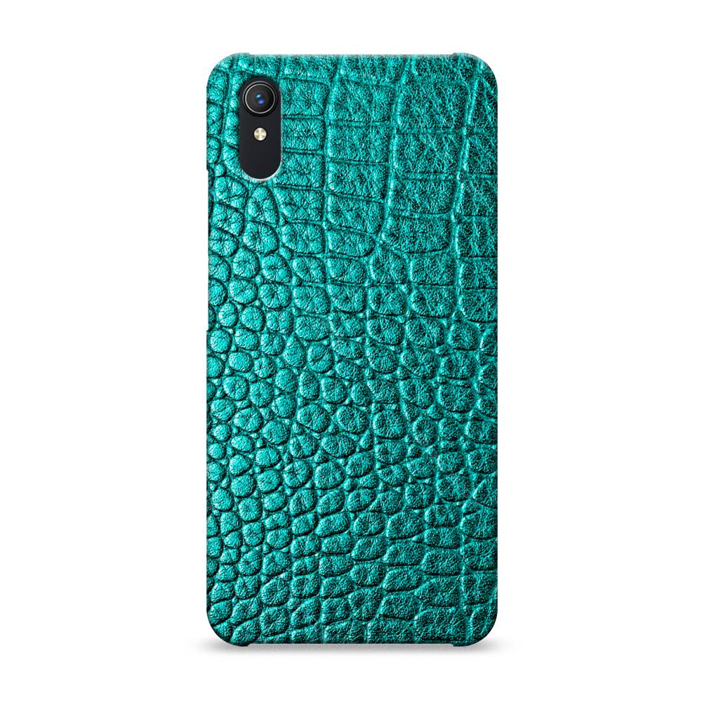 

Пластиковый чехол "Бирюзовая змея" на Vivo Y1s, 263220-2