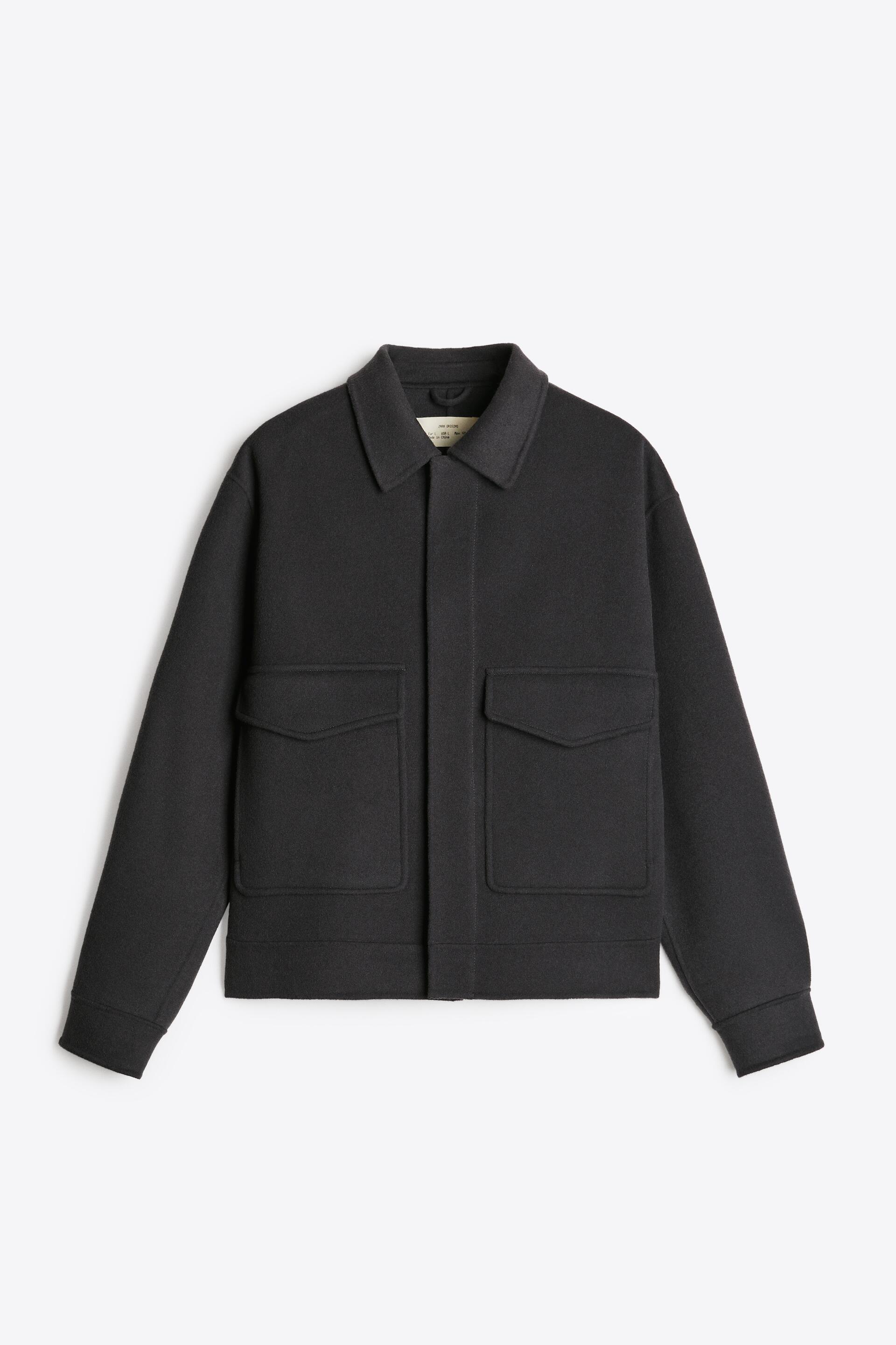 

Пальто мужское ZARA 08491511 серое M (доставка из-за рубежа), Серый, 08491511