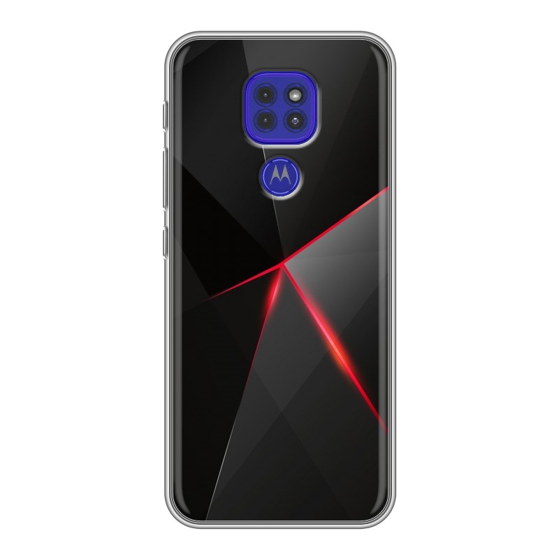

Чехол для Motorola Moto E7 Plus с рисунком и защитой камеры, 76055