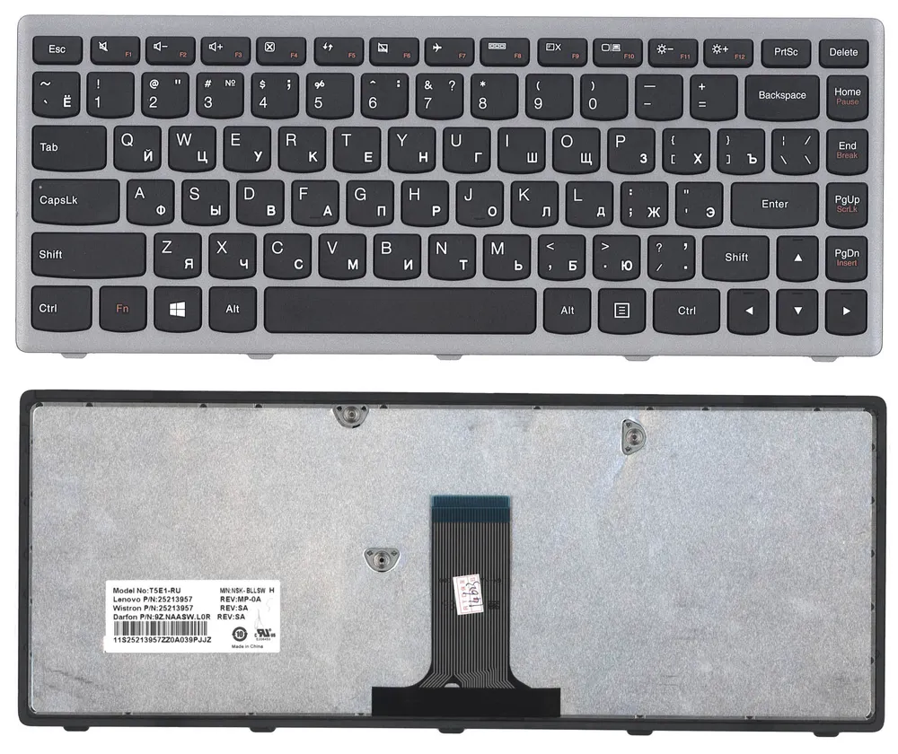 

Клавиатура Vbparts для ноутбука Lenovo Lenovo IdeaPad Flex 14, 14A, 14G, 14D