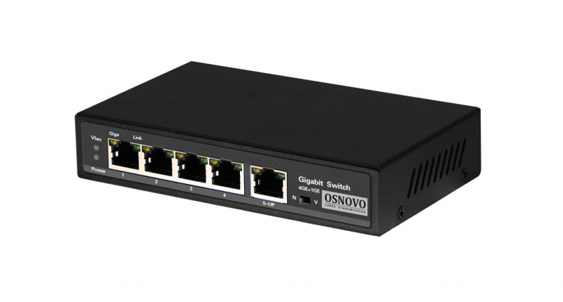 

Коммутатор Osnovo SW-8050/D черный, SW-8050/D