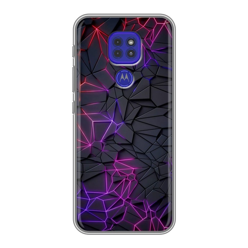 

Чехол для Motorola Moto E7 Plus с рисунком и защитой камеры, 76055