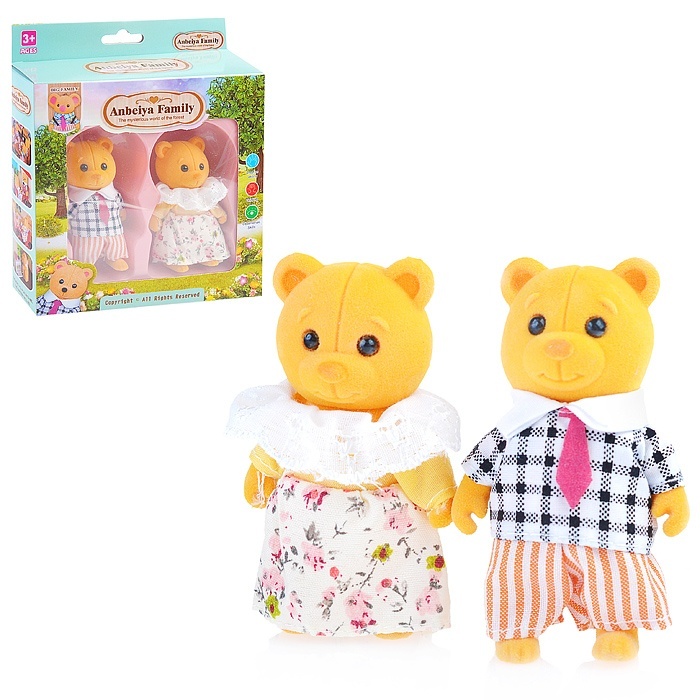 

Anbeiya Family 2 шт, 9 см, в коробке, 2 шт, 9 см, в коробке