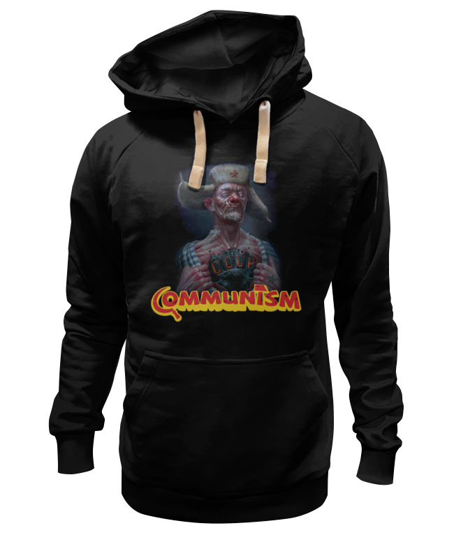

Худи унисекс Printio Коммунист черное 2XL, Черный, Коммунист