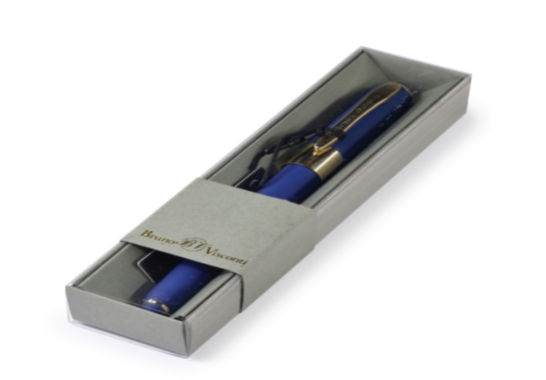 Ручка шариковая Bruno Visconti Monaco 20-0125/073, синяя, 0,5 мм, 1 шт.
