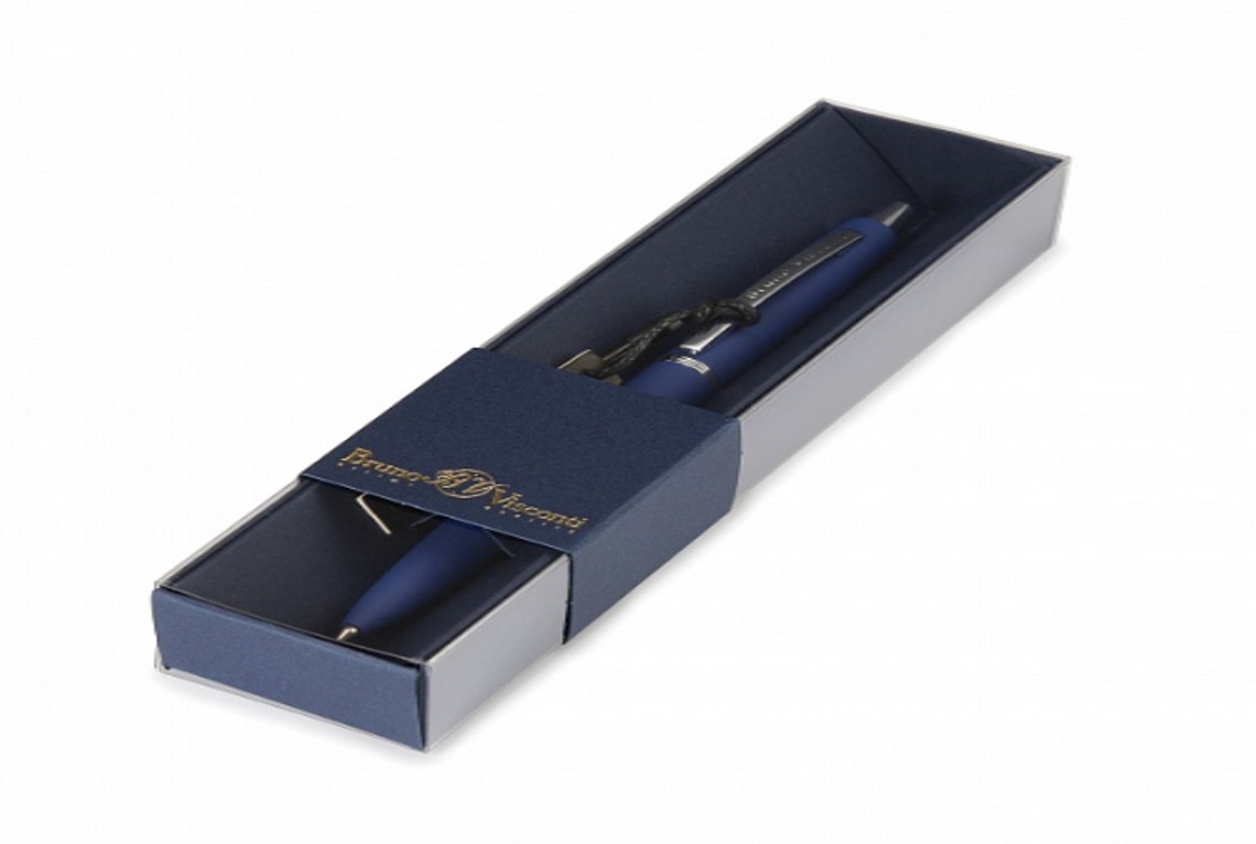 

Шариковая ручка BrunoVisconti San Remo 20-0249/046 в футляре 1,0 мм синяя, 20-0249/046