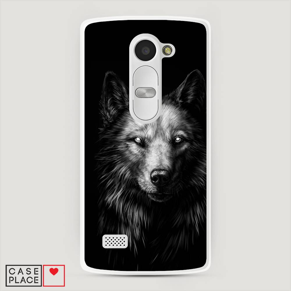 

Чехол Awog "Волк черно белый" для LG Leon (H324)