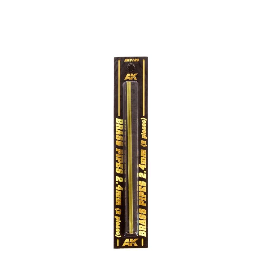 

AK9120 Трубочка латунная BRASS PIPES 2,4mm, 2 units