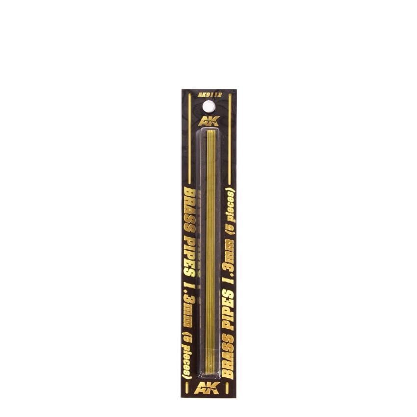 

AK9112 Трубочка латунная BRASS PIPES 1,3mm, 5 units