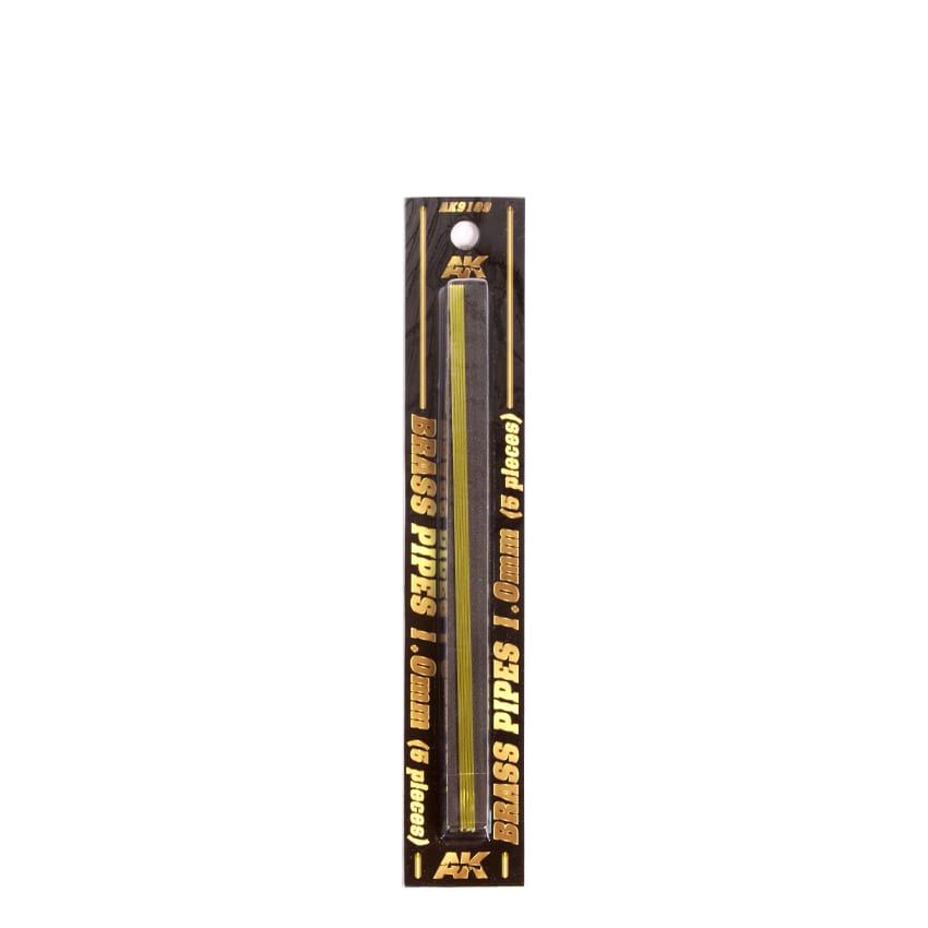

AK9109 Трубочка латунная BRASS PIPES 1,0mm, 5 units