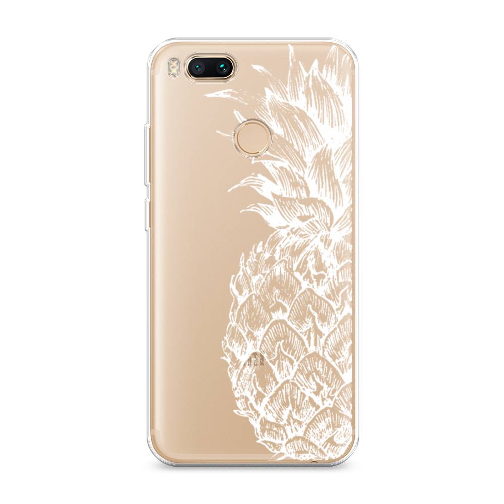 

Чехол Awog на Xiaomi Mi 5X "Ананас графика белая", Разноцветный, 32350-10