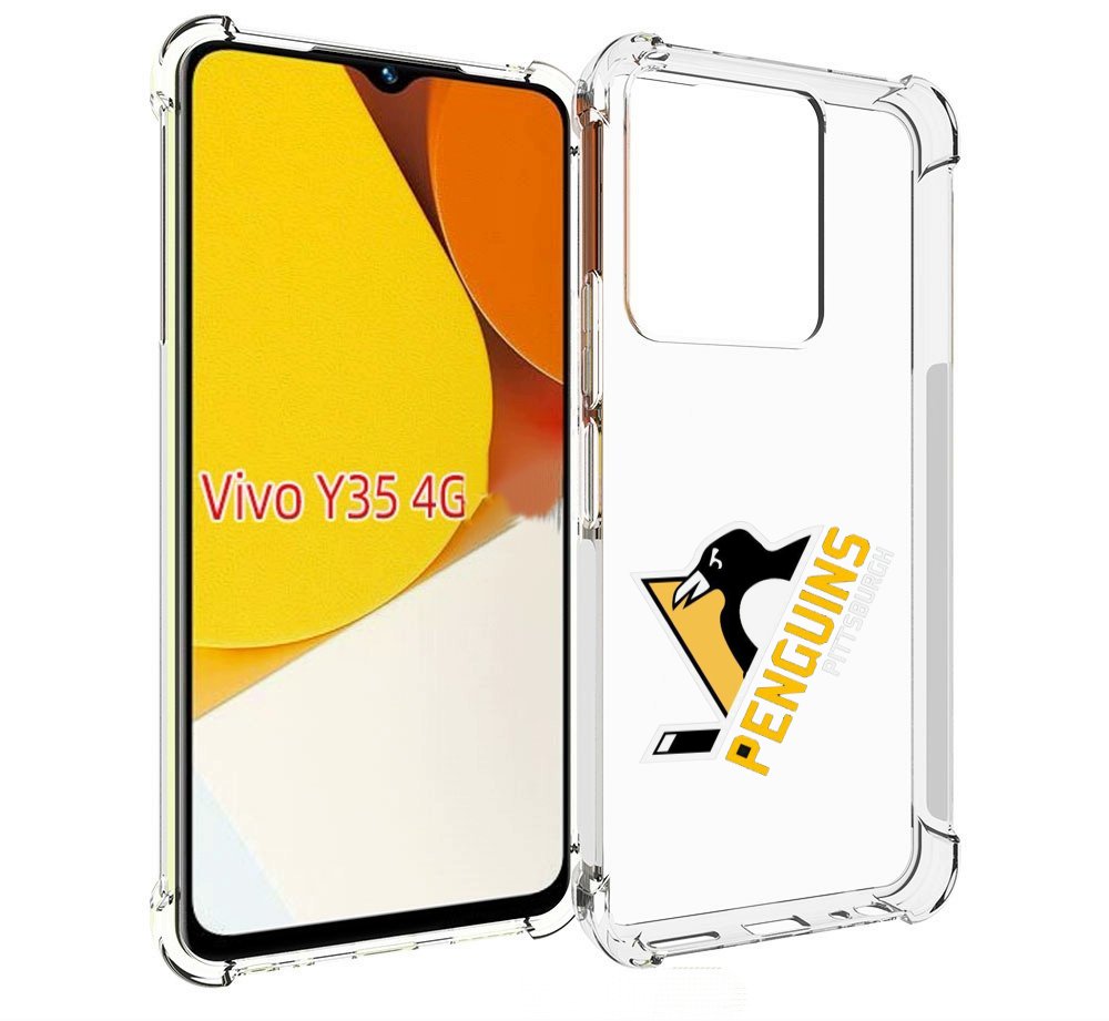 

Чехол MyPads питтсбург пингвинс для Vivo Y35 4G 2022 / Vivo Y22, Прозрачный, Tocco