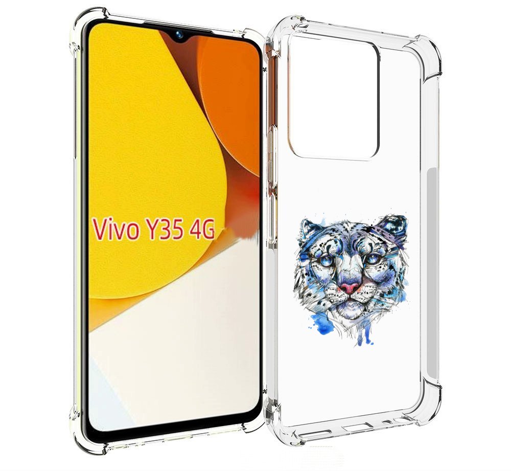 

Чехол MyPads водяной тигр для Vivo Y35 4G 2022 / Vivo Y22, Прозрачный, Tocco
