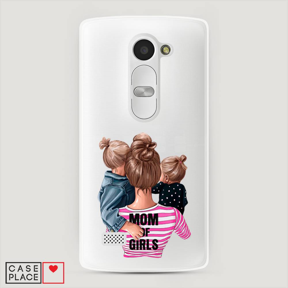 

Чехол Awog "Mom of Girls" для LG Leon (H324)