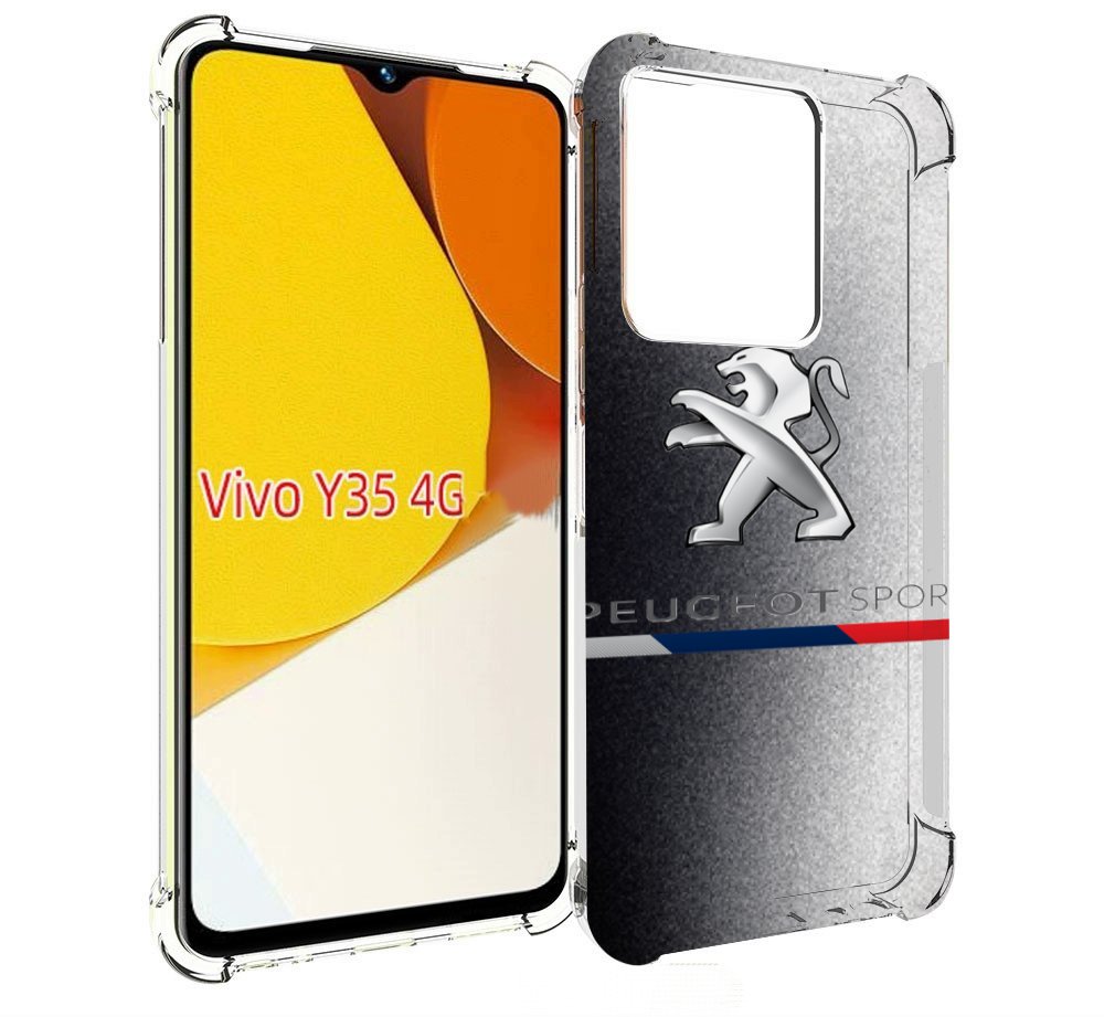 

Чехол MyPads peugeot-1 для Vivo Y35 4G 2022 / Vivo Y22, Прозрачный, Tocco