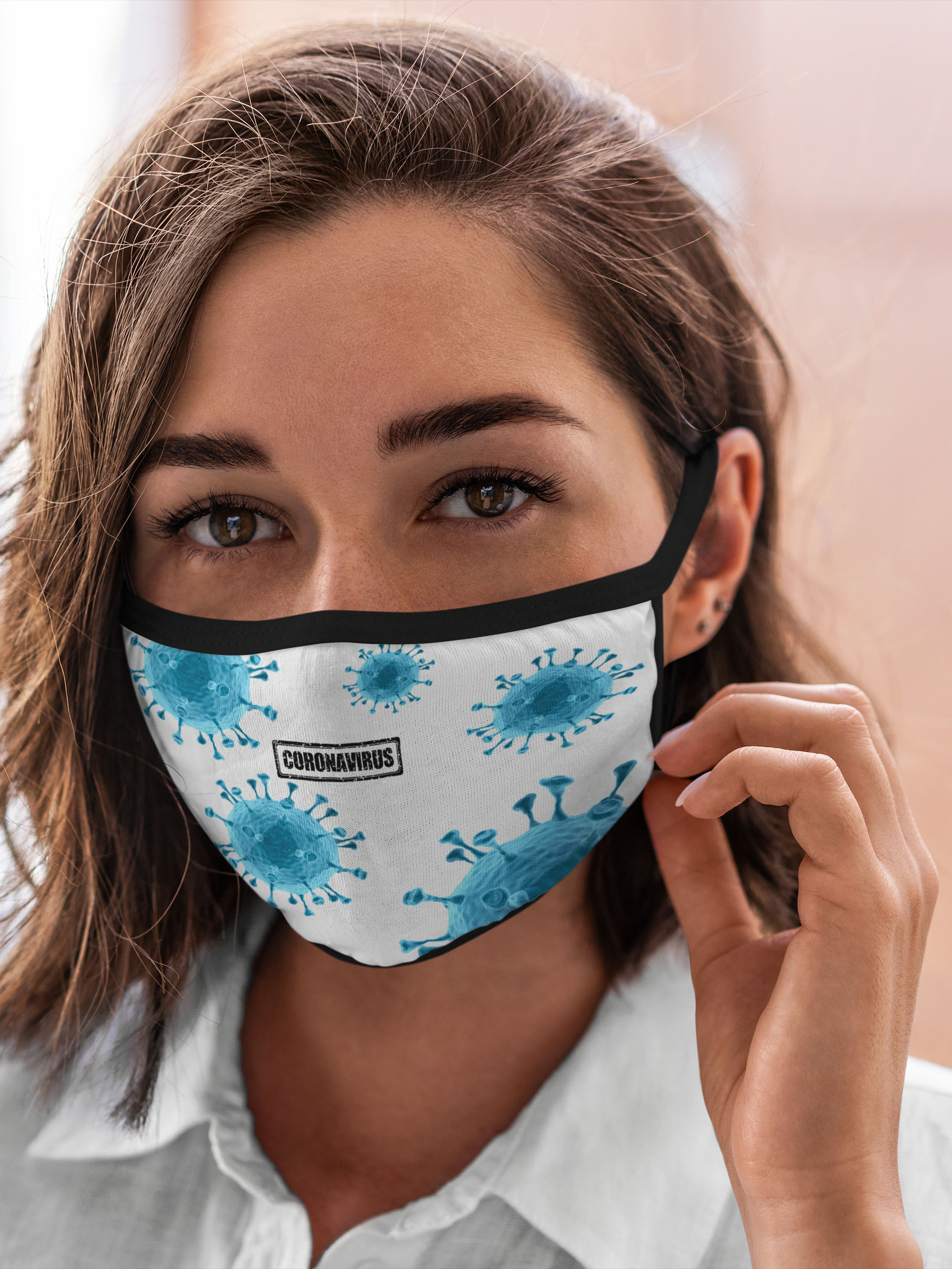 

Многоразовая маска унисекс Burnettie Разные Принты Coronavirus, Разноцветный, Разные Принты Coronavirus
