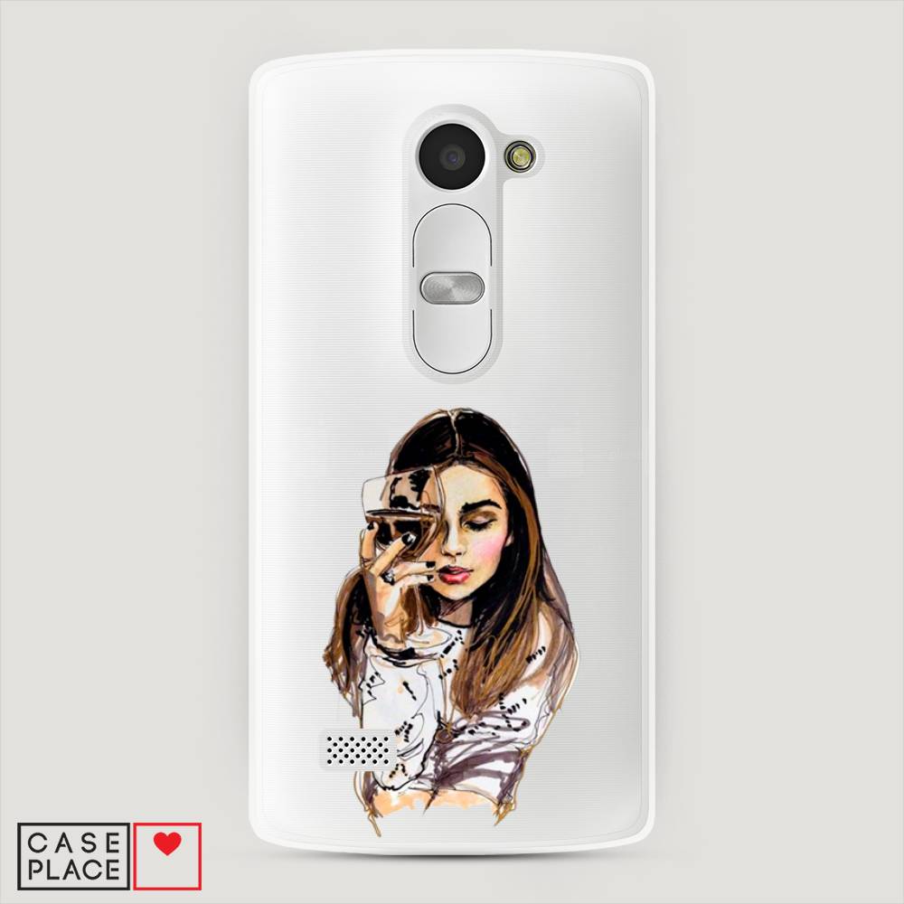 

Чехол Awog "Девушка с бокалом" для LG Leon (H324)