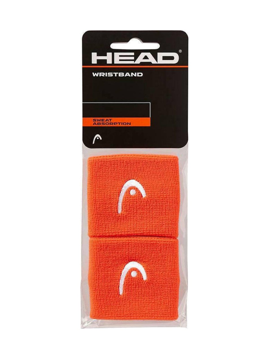 

Напульсник унисекс Head Wristband 2.5", оранжевый, Wristband 2.5"