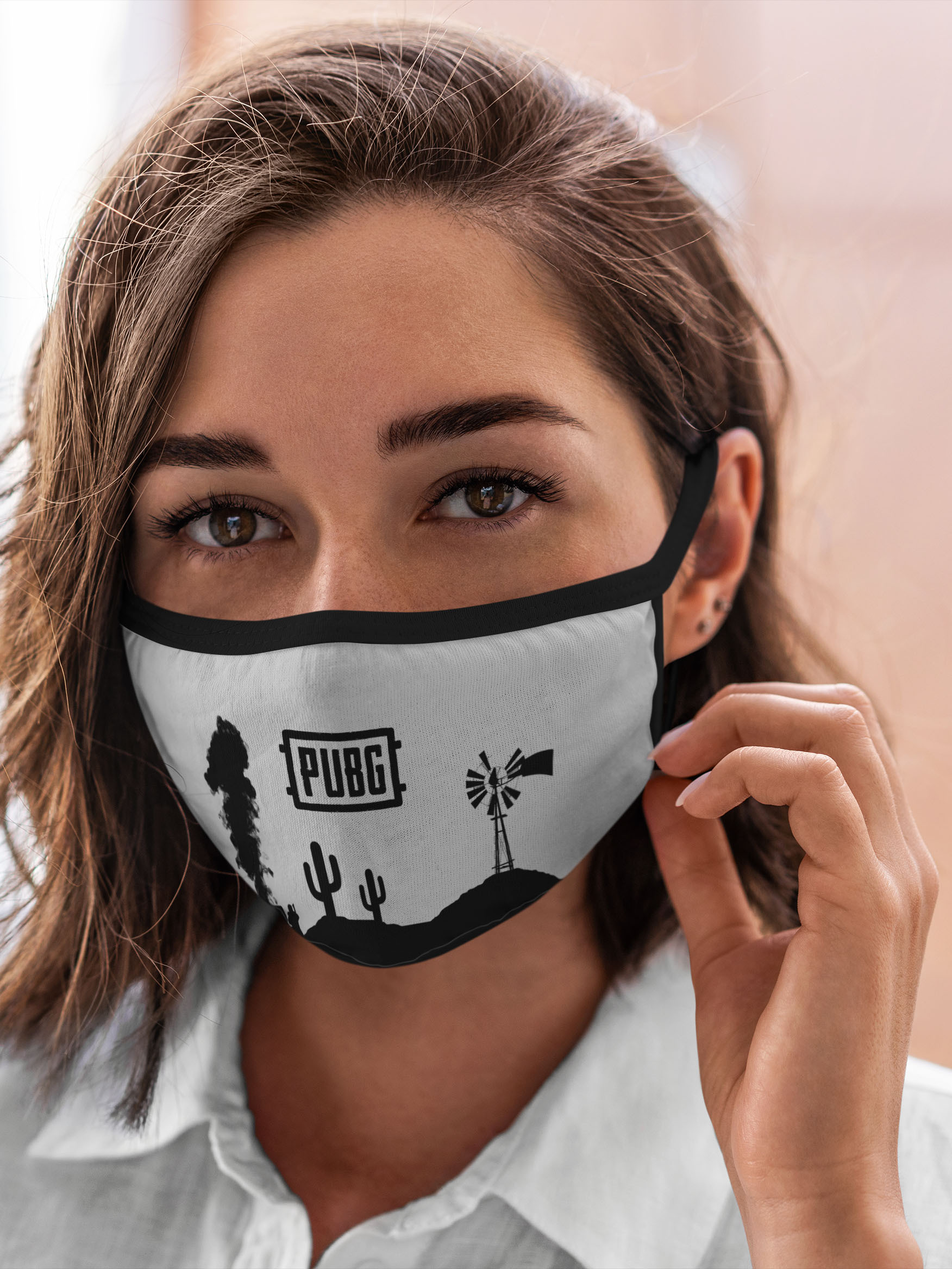 

Многоразовая маска унисекс Burnettie Pubg, Разноцветный, Pubg