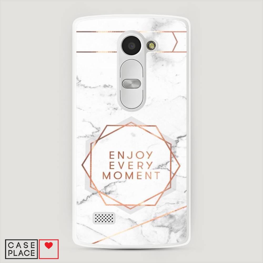 

Чехол Awog "Enjoy every moment мрамор" для LG Leon (H324)