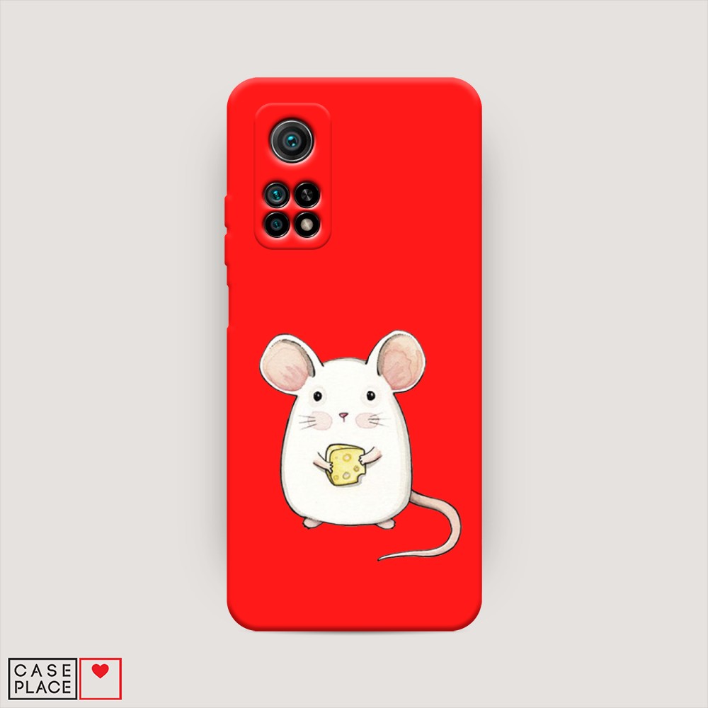 

Чехол Awog на Xiaomi Mi 10T/Mi 10T Pro "Мышка", Разноцветный, 39353-1