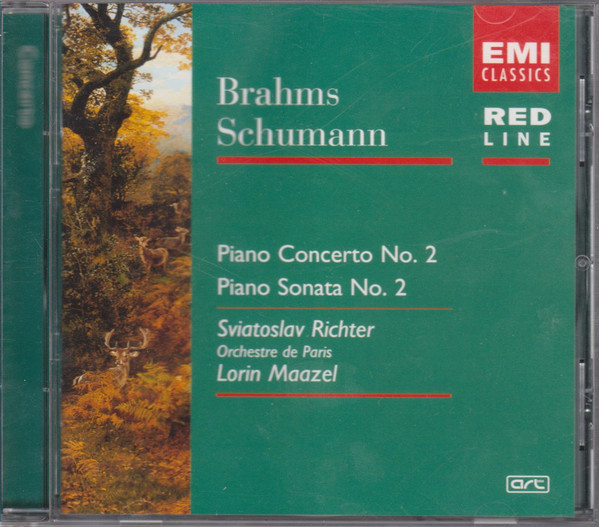 Robert Schumann: Schumann: Piano Sonata No.2 / Brahms: Piano Concerto No.2 (1 CD)