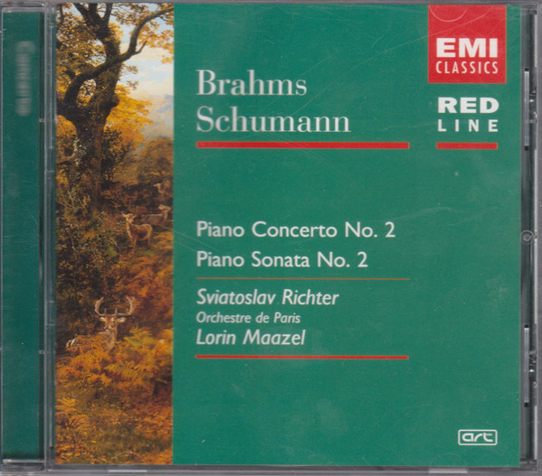 

Robert Schumann: Schumann: Piano Sonata No.2 / Brahms: Piano Concerto No.2 (1 CD)