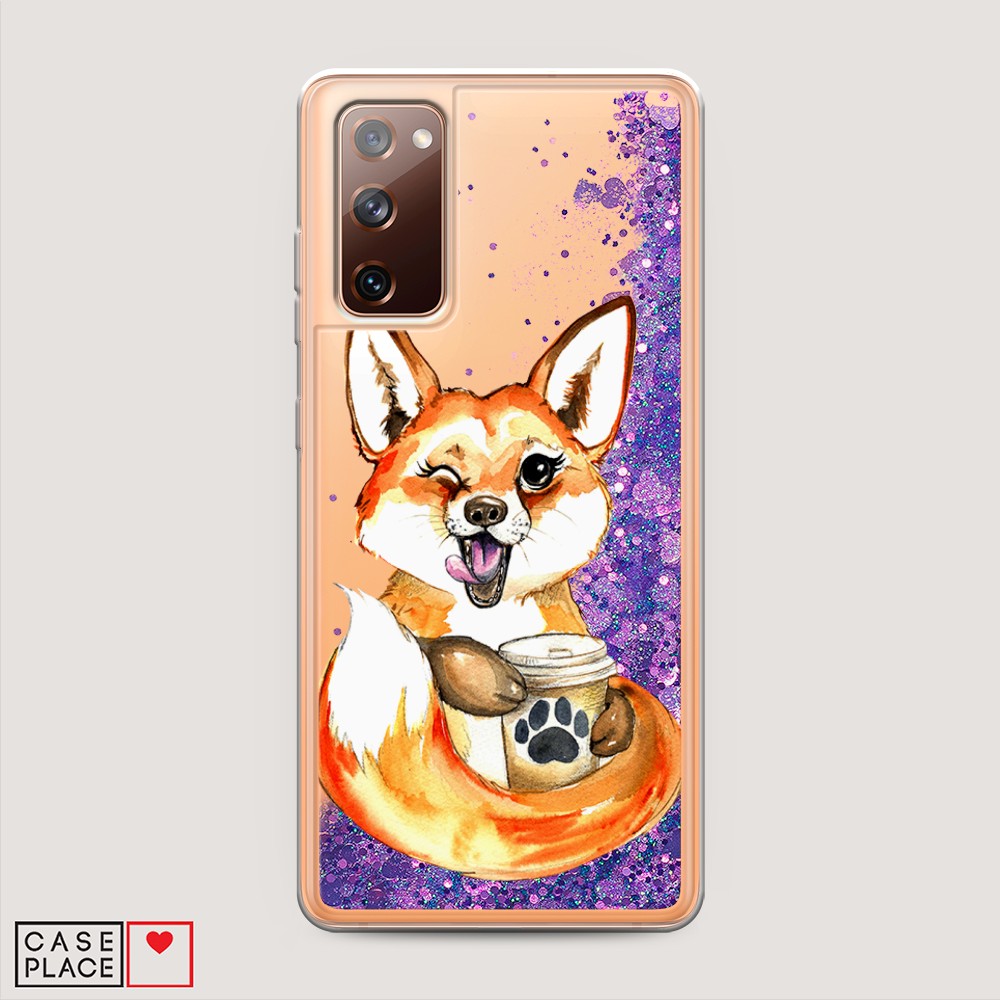 

Чехол Awog на Samsung Galaxy S20 FE / Самсунг S20 FE "Подмигивающая лиса с кофе", Разноцветный, 2101392-1