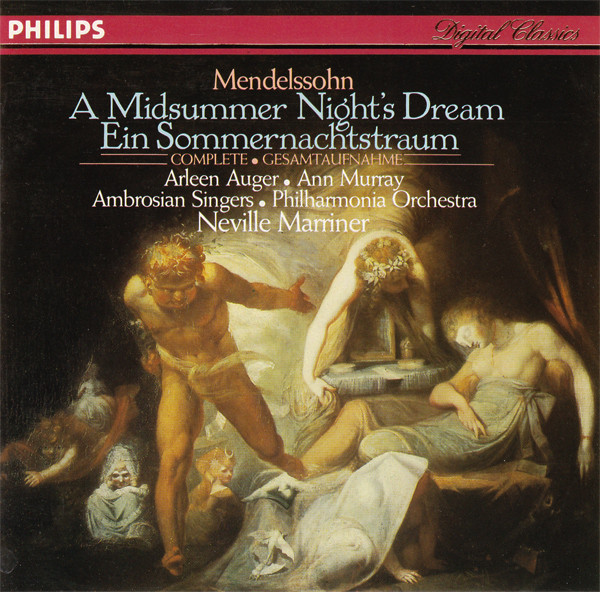 Felix Mendelssohn (Bartholdy): Mendelssohn: A Midsummer Night's Dream (1 CD)