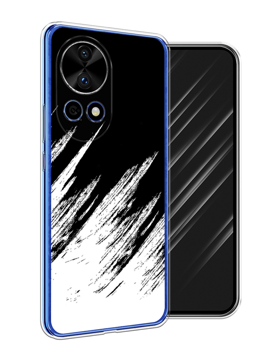 

Чехол Awog на Huawei Nova 12 Pro "Черно белые брызги", Черный;белый;бежевый, 6123150-1