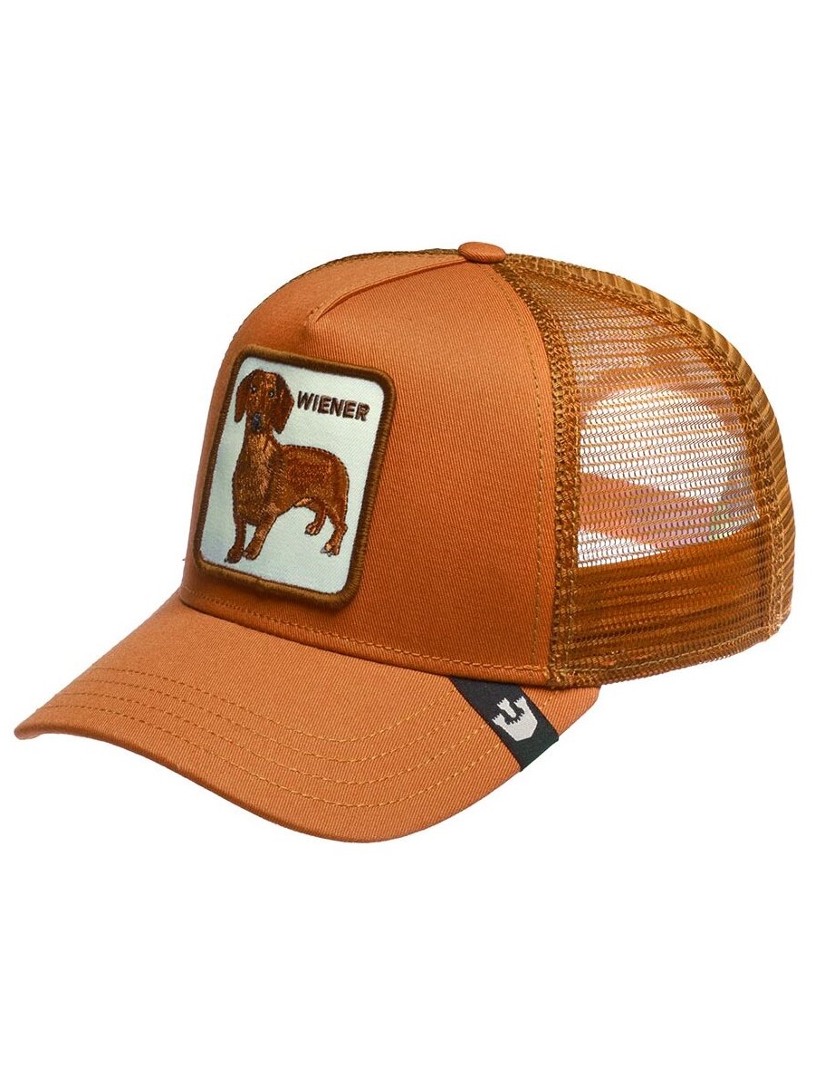 

Бейсболка унисекс GOORIN BROTHERS Animal Farm Wiener Dog, коричневый, Animal Farm Wiener Dog