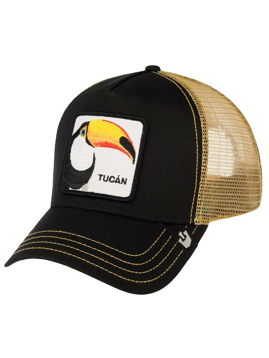 

Бейсболка унисекс Goorin Bros. Animal Farm Tucan черная, Черный, Animal Farm Tucan