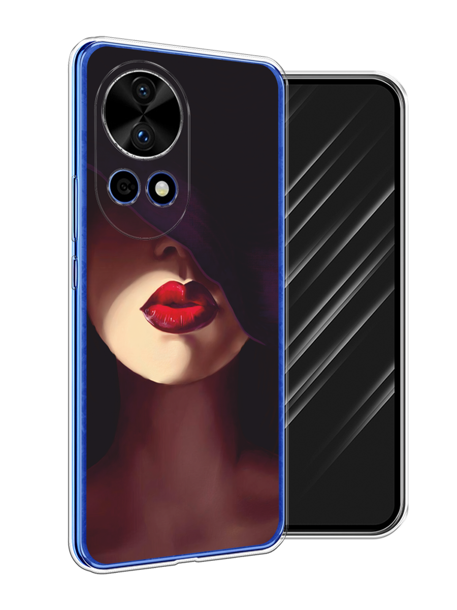 

Чехол Awog на Huawei Nova 12 Pro "Красные губы", Черный;бежевый;красный, 6123150-1