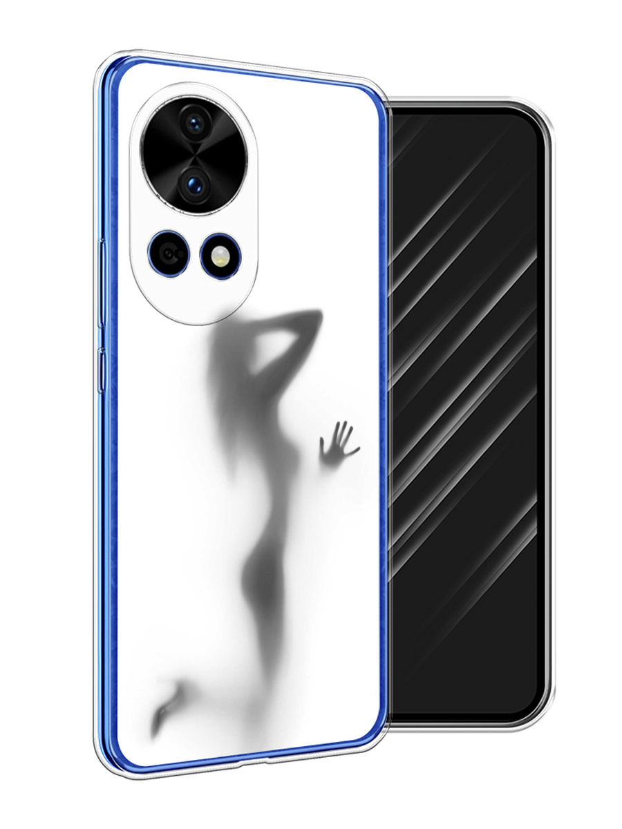 

Чехол Awog на Huawei Nova 12 Pro "Стекло в душе", Белый;серый;черный, 6123150-1